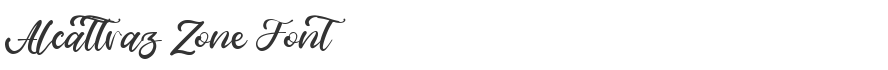 Alcattraz Zone Font