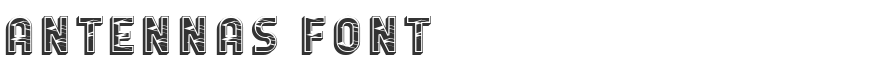 Antennas Font