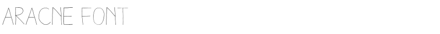 Aracne Font