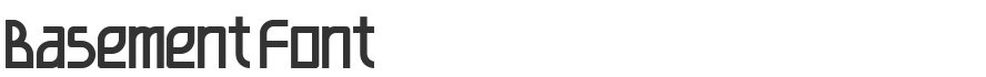 Basement Font