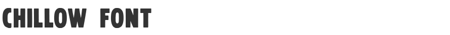 Chillow Font