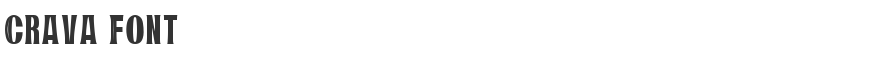 Crava Font