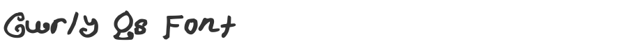 Curly Qs Font
