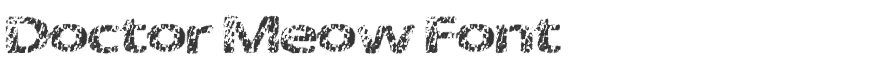 Doctor Meow Font