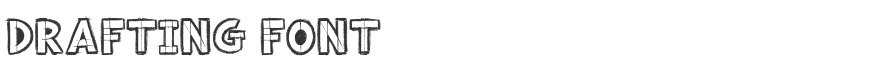 Drafting Font
