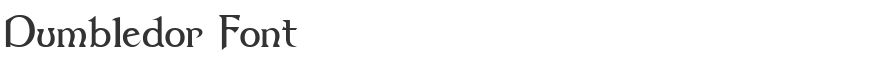 Dumbledor Font