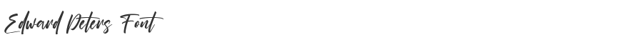 Edward Peters Font