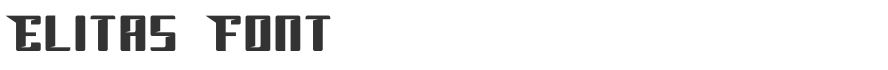 Elitas Font