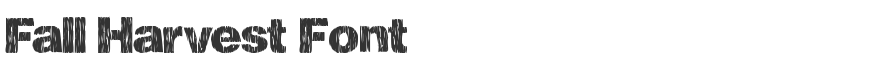 Fall Harvest Font