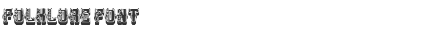 Folklore Font