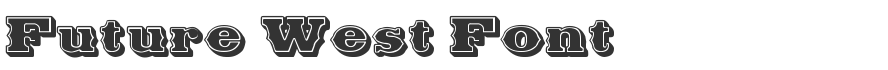 Future West Font