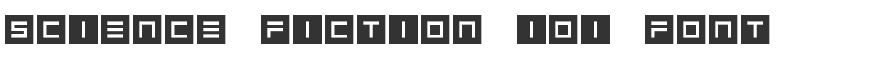 Science Fiction 101 Font