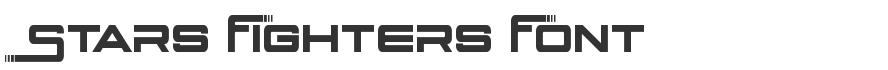 Stars Fighters Font