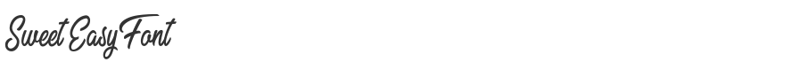 Sweet Easy Font