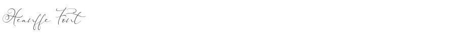 Heanffe Font