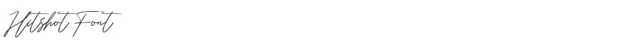 Hitshot Font