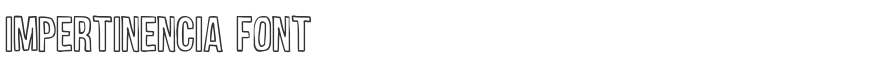 Impertinencia Font