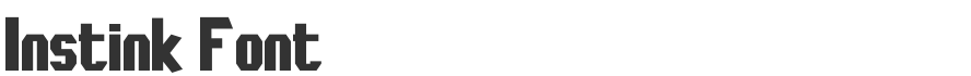 Instink Font