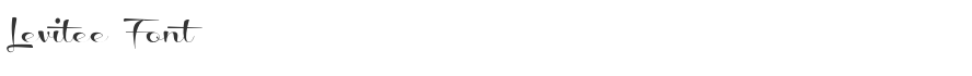 Levitee Font
