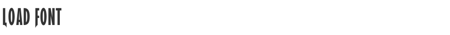 Load Font