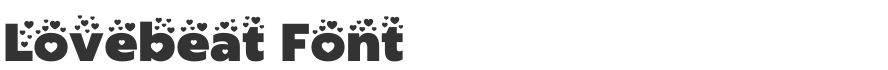 Lovebeat Font