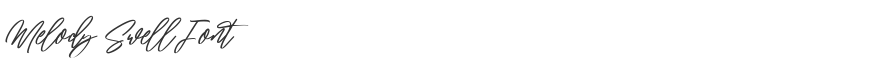 Melody Swell Font