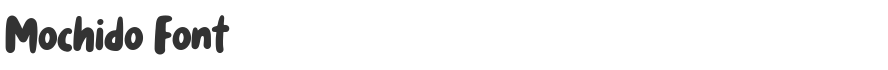 Mochido Font
