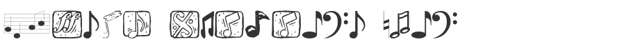 Music Elements Font