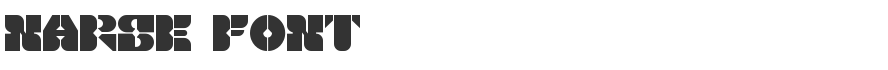 Narse Font