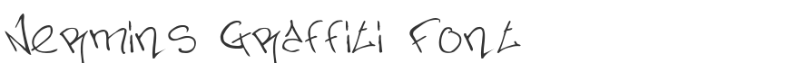 Nermins Graffiti Font