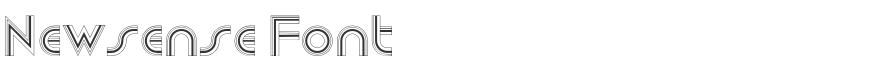 Newsense Font
