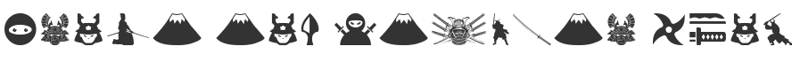 Ninja and Samurai Font