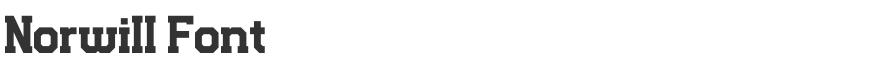 Norwill Font