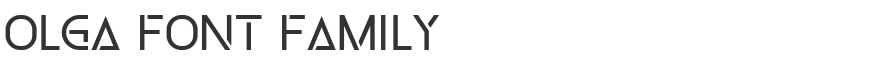Olga Font Family