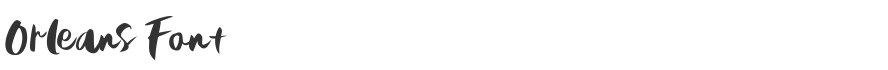 Orleans Font
