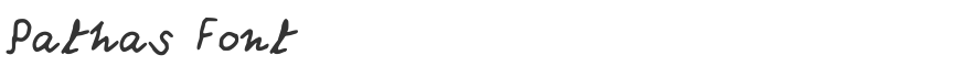 Pathas Font