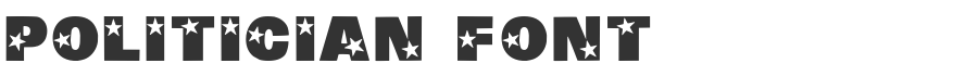 Politician Font