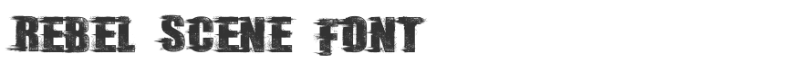 Rebel Scene Font