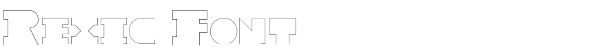 Rexic Font