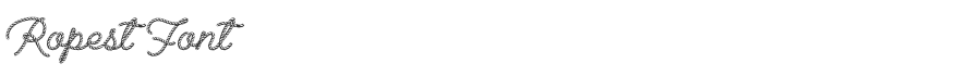 Ropest Font