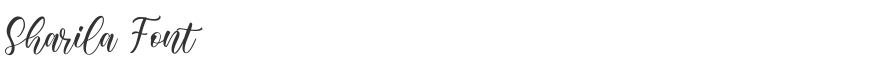 Sharila Font
