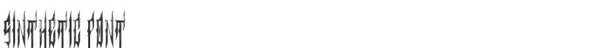 Sinthetic Font