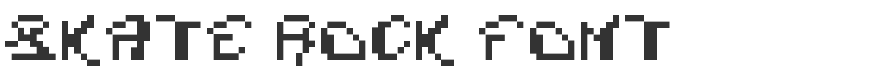 Skate Rock Font