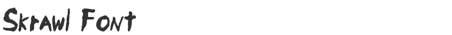 Skrawl Font