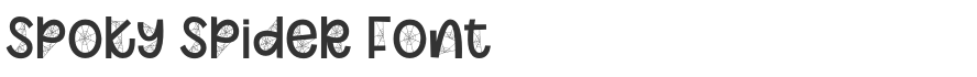 Spoky Spider Font