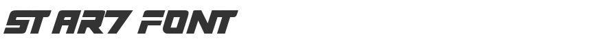 Star7 Font