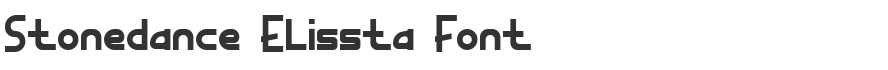 Stonedance Elissta Font