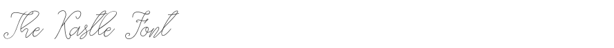 The Kastle Font