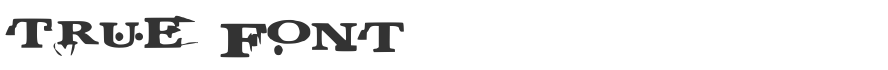 True Font