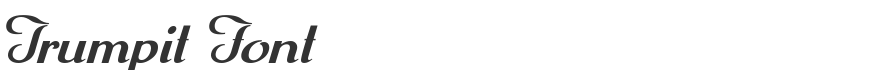 Trumpit Font